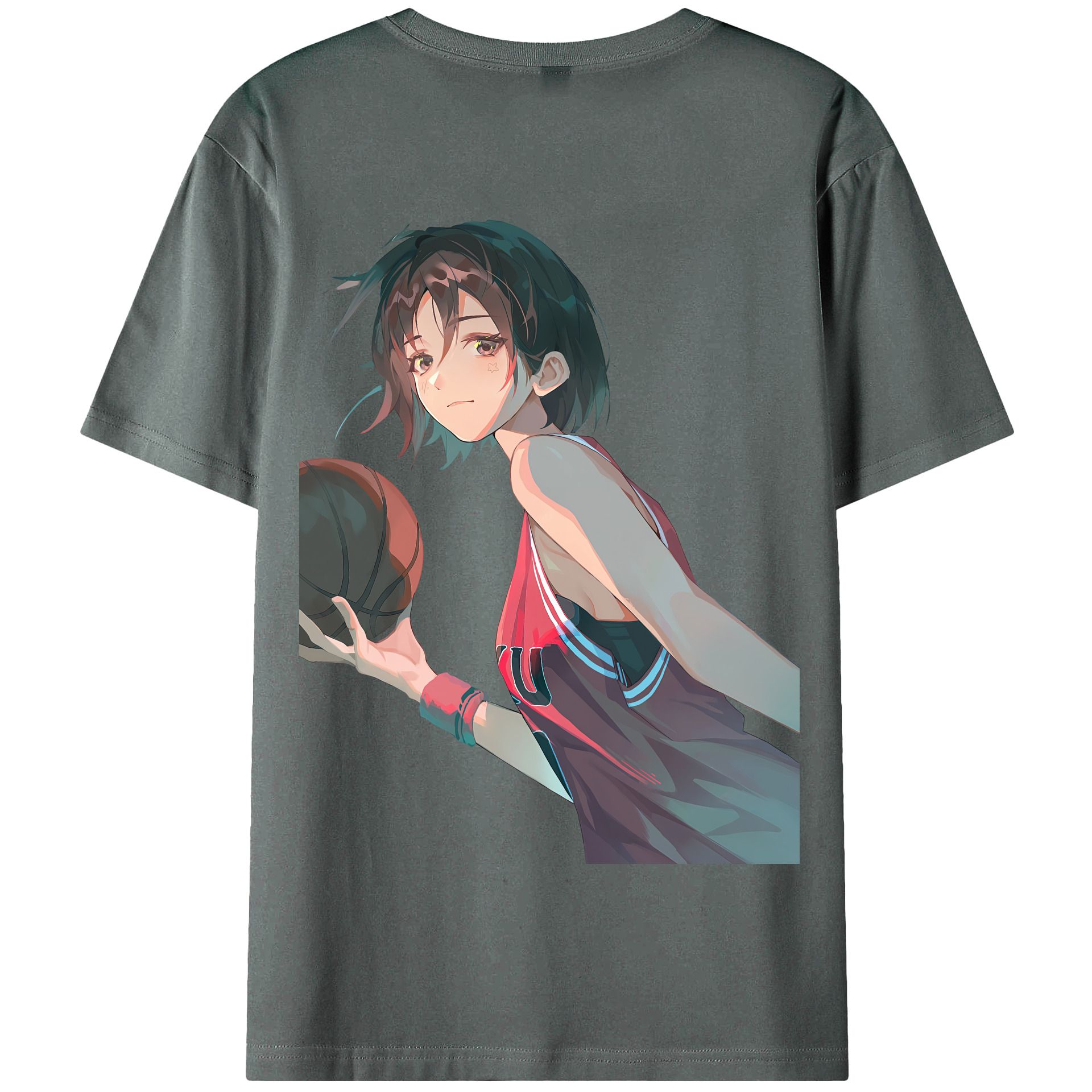 （画像用） SLAM DUNK／スラムダンク 綿100％半袖Tシャツ（背面プリント）